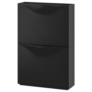IKEA TRONES Shoe cabinet/storage, Black