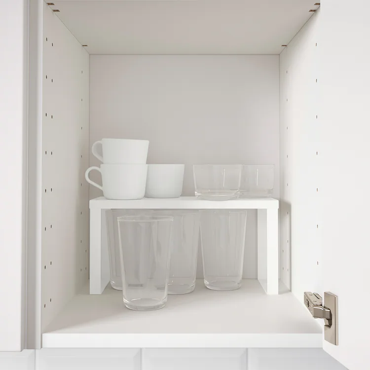 VARIERA Storage box - high gloss, white - IKEA