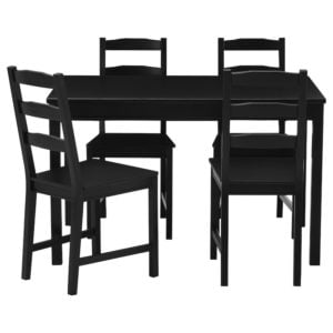 jokkmokk-table-and-4-chairs-black-brown