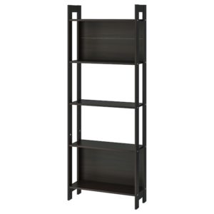 laiva-bookcase-black-brown