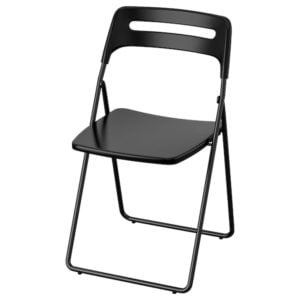 ikea-nisse-folding-chair-black