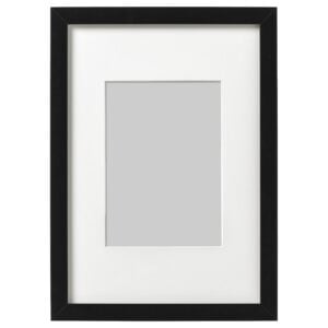 RIBBA Frame, black, 21x30 cm