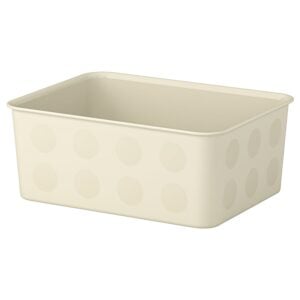NOJIG Organiser, plastic/beige, 20x25x10 cm