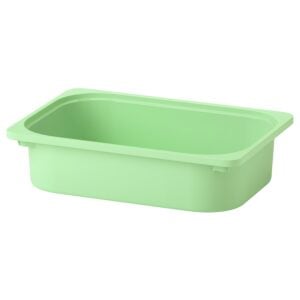 TROFAST Storage box, light green
