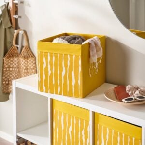 ikea-droena-box-dark-yellow