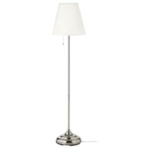 ikea-arstid-floor-lamp-nickel-plated-white